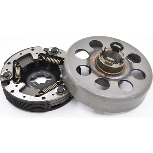 Motorcycle Primary Clutch Assy for QINGQI SUZUKI QS110 FD110 HF 110cc Underbone Cub