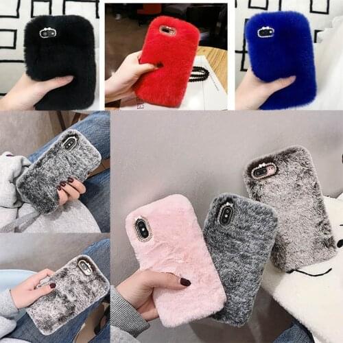 Plush Fur Case for Redmi Note 10 Pro Soft Cover For Xiaomi Poco X3 NFC M3 Redmi Note10 Note 9T 9S 9 Pro Max Luxury Phone Cases