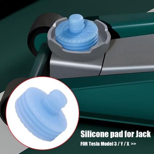 Floor Slotted Car Silicone Lifting Jack Pad Silicone Floor Jack Jacking Puck Protector Adapter for Tesla Model 3 Y X Accessories