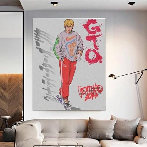 GTO Great Teacher Onizuka Painting wall Art Canvas for Living room home bedroom study dorm decoration prints No Frame