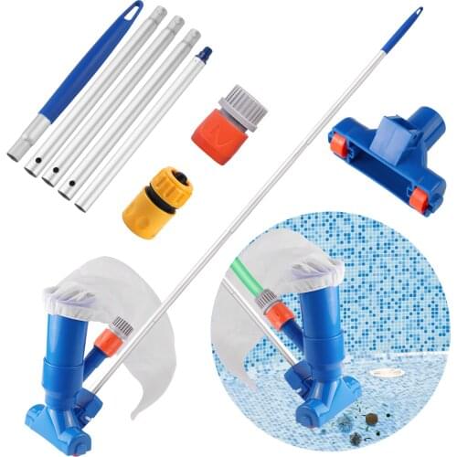 Becoyou Pool Vacuum Cleaner Kit Mini Portable Vacuum Jet Cleaner Pool Cleaning Accessories for Above Ground Pool Spas Ponds