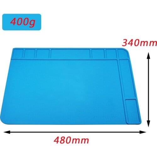 480X340mm Heat Insulation Working Mat Heat-resistant Soldering Station Repair Insulation Pad Insulator Pad Maintenance Platform