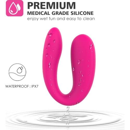 Vibrator Adult Toys For Couples Dildo G Spot Anal Vagina Silicone Stimulator Double Vibrators Sex Toy For Woman Clit Massager