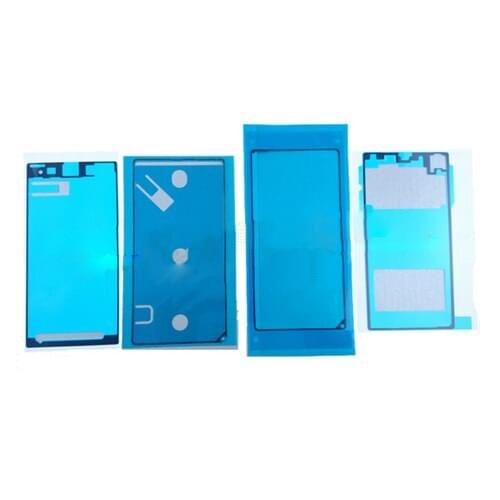 5 set/lot LCD Frame Plate Housing + Middle + Back Glass Adhesive Sticker Tape For Sony Xperia Z1 L39H free shipping