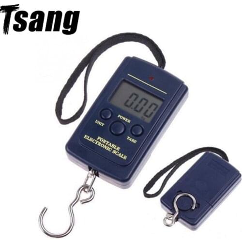 Mini Digital Scale For Fishing Luggage Travel Weighting Steelyard Hanging Electronic Hook ScaleKitchen Weight Fishing Tool Men