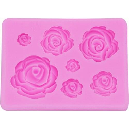 LIMITOOLS Rose Flower silicone mold fondant mold cake decorating tools chocolate confeitaria mold baking accessories