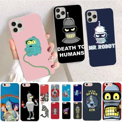 YNDFCNB Cute Futuramas for kid Phone Case for iPhone 11 12 pro XS MAX 8 7 6 6S Plus X 5S SE 2020 XR case