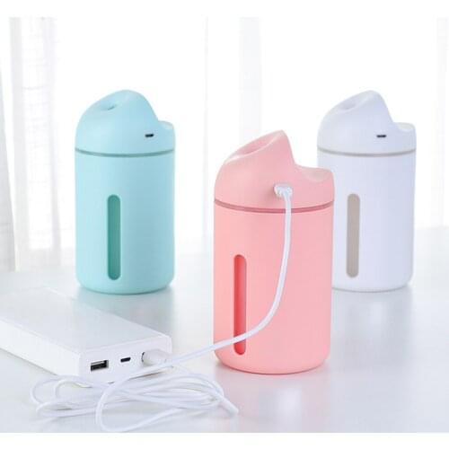 Mini USB Diffuser Car Ultrasonic Mist Humidifier Air Diffuser W Light For Car, Travel, Home, Offices, Outdoor, Bedroom SPA, Yoga
