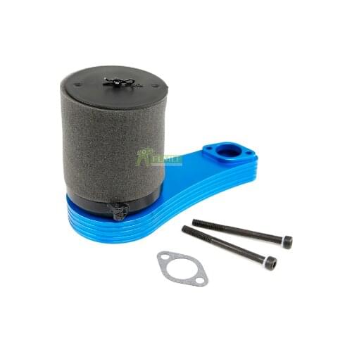 Upgraded Alloy CNC Air Filter Assembly Kit Fit for 1/5 Losi 5ive T Rovan LT KingmotorX2