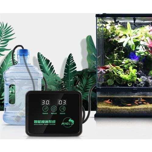 Intelligent Spray System Touch Screen Sprinkler System Tropical Rain Forest Ecological Cylinder Sprinkler Misting System