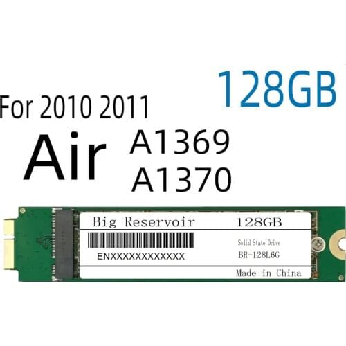 128GB 128G SSD For AIR 2010 2011 A1369 MC503 MC504 MC965 MC966 A1370 MC505 MC506 MC968 MC969