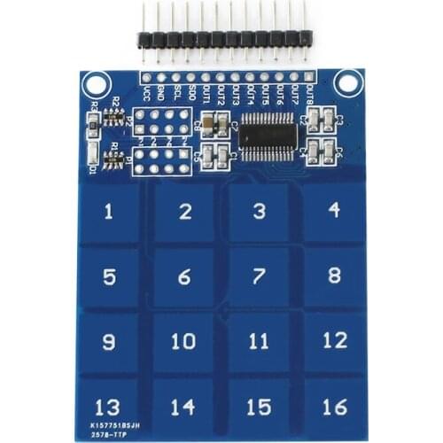 TTP229 16 way capacitive touch switch digital touch sensor module