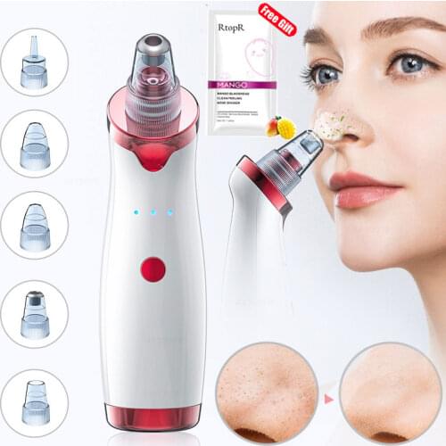 Blackhead Remover Face Deep Nose Cleaner T Zone Pore Acne Pimple Removal Vacuum Suction Facial Diamond Beauty Clean Skin Tool