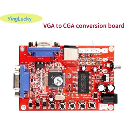 VGA to RGBS conversion board AV video converter board CRT monitor converter board for arcade game machine