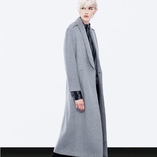 Женские серые пальто Vinieer China At AliExpress