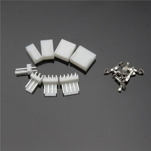 YT 150PCS JST-XH 2.54mm White Male Female Terminal Housing Connectors Pin Header Connector Plug 2/3/4/5P With Box Adaptor Kits