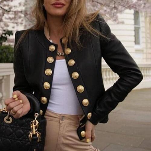 Ladies Office Women Jackets Warm Blouse Office Formal Coats 2021 VONDA Female Suits Spring Outerwear Veste Femme Oversized