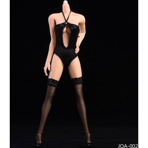 1/6 Scale Female soldier costume sexy trend southern hemisphere black one-piece bikini suitable for rubberized female body