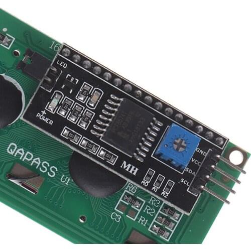 1PCS LCD 1602 module Blue Screen 1602 i2c LCD Display Module Character 16x2 5V Serial IIC Jumpr Wire for Arduino