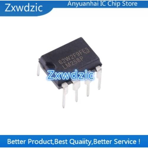 10PCS LM258P DIP8 LM258 DIP LM258N DIP-8 new and original IC