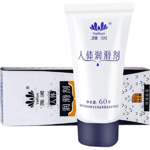 60g Water Based Smooth Lubricant Gel Vagina Anal Sex Lube Gay Couples Adult Sexual Masturbation Massage Oil Erotic Products
