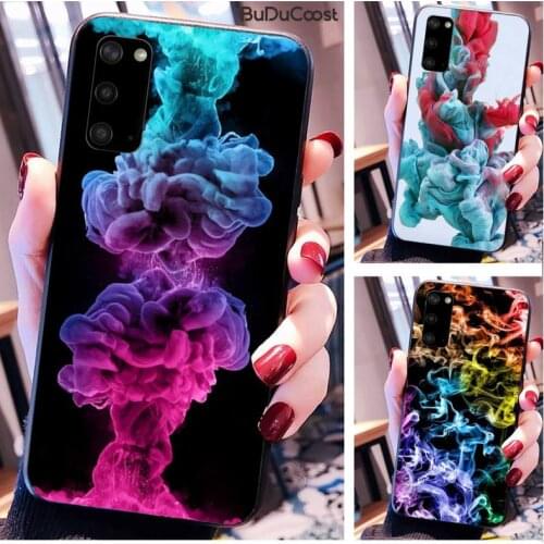 Reall Colorful spray Luxury Phone Case for Samsung Galaxy S10 Plus S10E S6 S7 edge S8 S9 Plus S10lite S20 Plus S20 Ultra