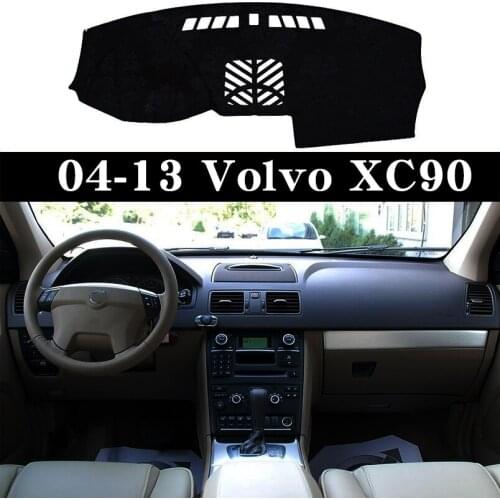 For 04 05 06 07 08 09 10 11 12 13 Volvo XC90 instrument panel Mat Dashboard ranger Dashboard Anti Slip Anti Cover Pad