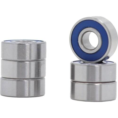 FUSHI R3-2RS Bearings Blue Sealed Inch Size , ABEC-3 R3RS Shaft Ball Bearing R3 Parts For Hobby RC Car Truck , Pick of 6 Pcs