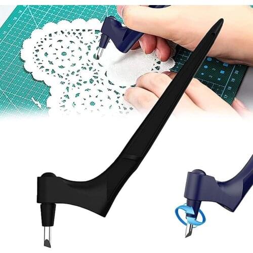 360 Degree Craft Cutting Tools Precision Art Knife Cutter Paper Cutting Stencil 15 30 45 Three Cutter Heads