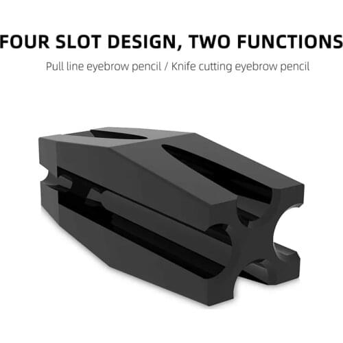 Microblading Simple Edition 3 Colors Eyebrow Pencil Sharpener Sharpening Tip Thin Tools For Semi Permanent Makeup Profiler Pen