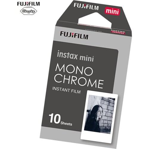 Monochrome Fujifilm Instant Camera 7 8 9 25 50s 70 90 sp-1 sp-2 Photo Printer Photo Paper 10 sheets Fujifilm Instax Mini 9 Films