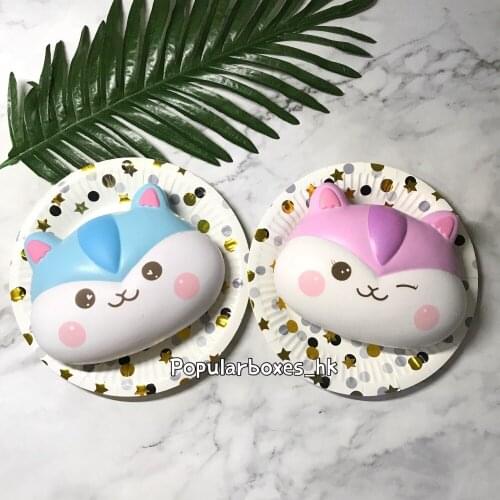 Popularboxes poli mascot head bun squishy Slow Rising Gift Toy