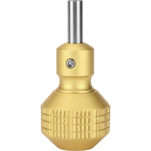 Q1QD 25mm Tattoo Grips Tubes Self-lock Aluminum Alloy Tattoo Grip Parts Auto Self Locking Handle for Tattoo Machine Supply Body