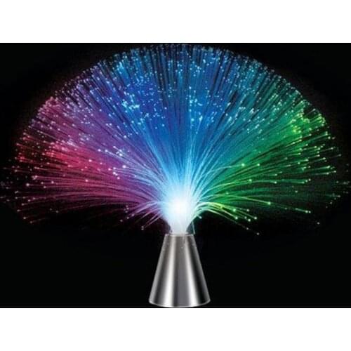 LED Romantic RGB Colorful LED Optic Fiber Night Light Atmosphere Lamp Battery Powered Starry sky Wedding Party Decorative Light