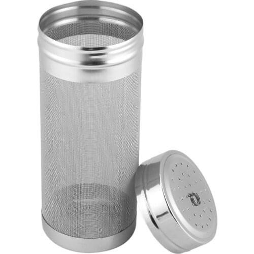 7X18cm 300 Micron Mesh Beer Stainless Steel Filter Dry Hop Spider Hopper For Cornelius Kegs Corny Keg Home Brew