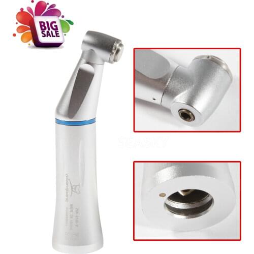 Dental Inner Water Spary NSK Style Contra Angle Low Speed Push Button E-type Handpiece 1:1 Ratio