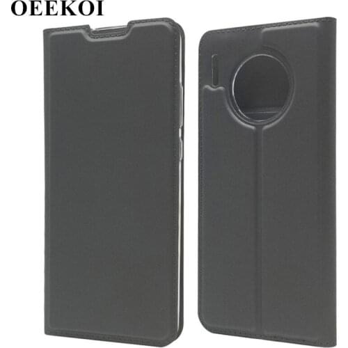 OEEKOI Ultrathin Leather Wallet Cover Case for Huawei Mate 30 Pro/Nova 5i Pro