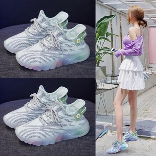 Women Vulcanized Shoes High Quality Womens Sneakers Slip On Flats Shoes Woman Loafers Tenis Feminino Walking Flat Running shoes