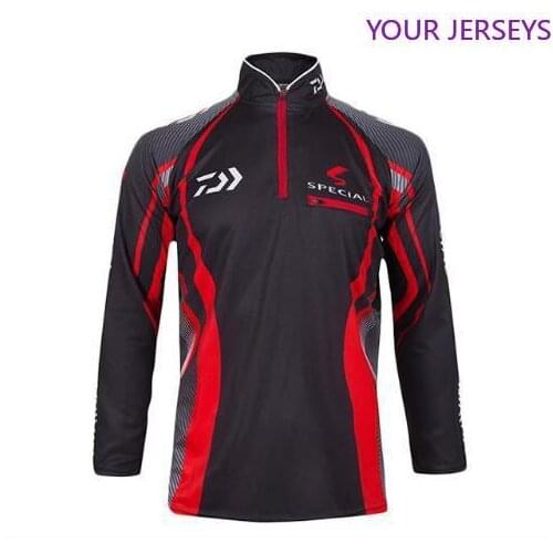 New Daiwa Men Brand Fishing Vest Bamboo Breathable Quick Dry Shirts Summer Long Sleeve Anti-UV Clothes