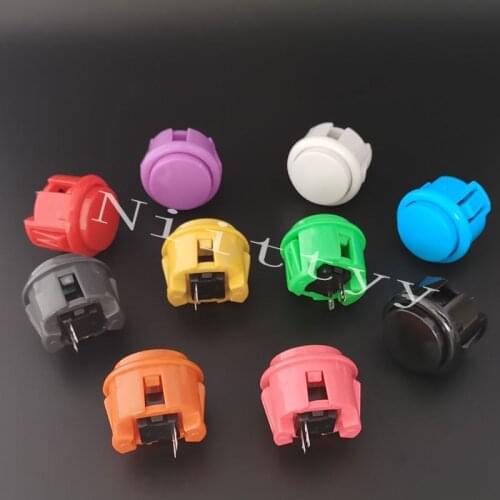 200 Pcs Copy SANWA OBSF-30 Button Arcade 30mm Round Push Button JAMAE MAME DIY Parts