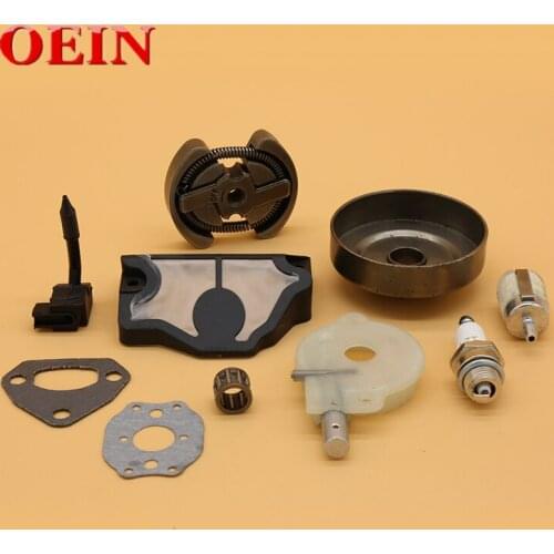 325 Clutch Drum Oil Pump Air Filter Bar Plate Gasket Kit For HUSQVARNA 36 41 136 137 141 142 Garden Chainsaw Tool Parts