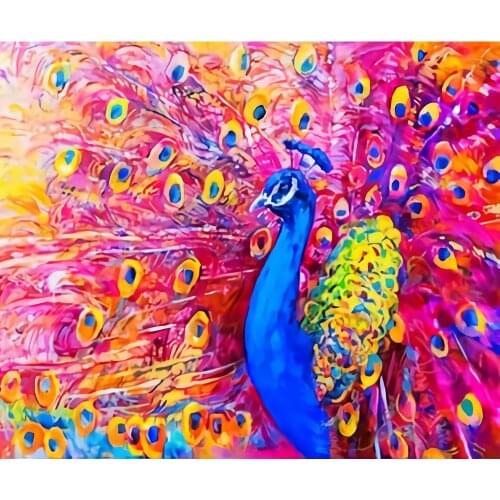 5D DIY Diamond Painting Full Round AB Drills Cross Stitch Pattern Rhinestone Embroidery Kits Arts Wall Sticker Dazzling Flower