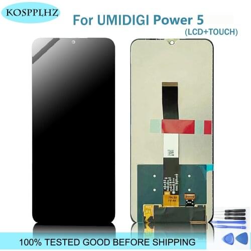 6.53 inch New UMIDIGI POWER 5 Power5 LCD Display+Touch Screen Digitizer Assembly 100% Original LCD+Touch Digitizer+Tools