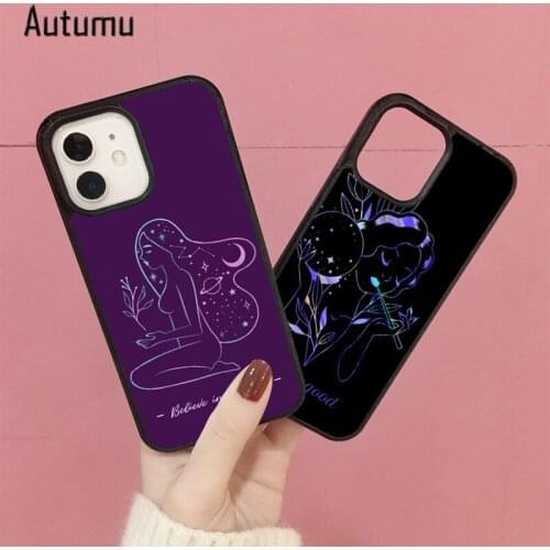 Phone Case for iPhone 12 mini X XS XR 11 Pro Max SE 2020 5 6S 7 8 Plus Samsung Galaxy S8 S9 S10 S20 S21 Inspirational Cover