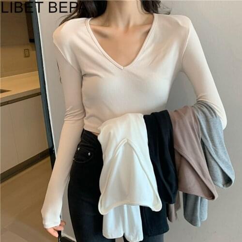 Женские однотонные футболки Colorfaith China At AliExpress