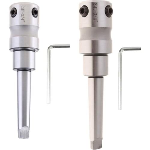 Ring Tool Holder with Morse Taper MT2 MT3 3/4" Drilling Machine Annular Cutters Extension