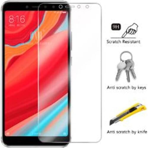 For Xiaomi Redmi S2 High HD Tempered Glass Protective On M1803E6G M1803E6H M1803E6I Screen Protector Film Phone Cover