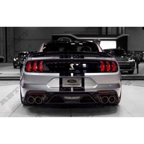 Suit For Ford Trbt Mustang Gt500 Refitting Big Surround Rear Bar Front Bumper Side Skirt 2019