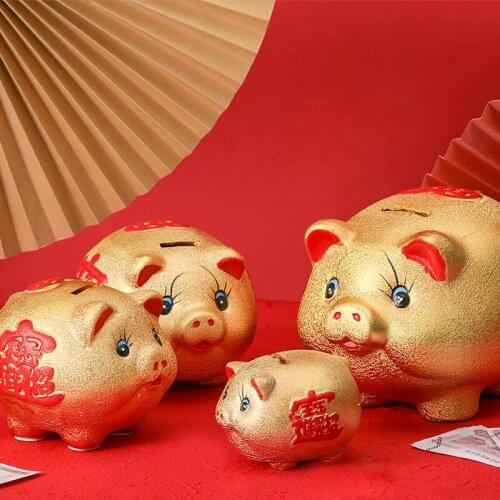 Coin Wedding Money Box Secret Adult Kids Gift Hidden Safe Cute Ornament Pig Piggy Bank Paper Money Tirelire Home Decoration 50