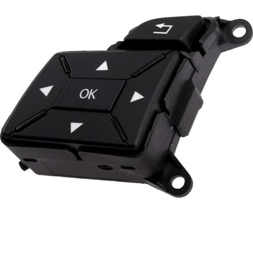 Beler 6 Pin A2185400162 Car Left Steering Wheel Control Menu Switch Button Fit for Mercedes C E GLK Class W204 X204 W212 2014